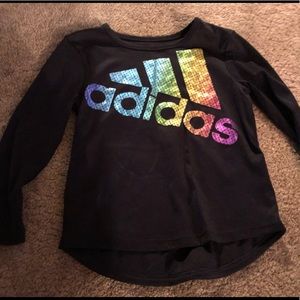 Adidas long sleeve top girls